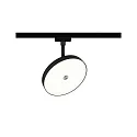 1-phase spot HILDOR URail IP20, mat, black dimmable