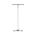 LED 1-Phasen Pendelleuchte HILDOR URail, 230V, 15W, 3000K, 850lm, 3-Step-Dim, IP20, chrom matt