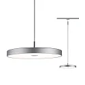 Paulmann 1-phase pendant luminaire HILDOR URail IP20, chrome matt dimmable