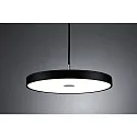 Paulmann 1-phase pendant luminaire HILDOR URail IP20, black matt dimmable