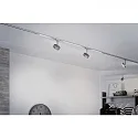 Paulmann spot URAIL CIRCLE, chrome matt dimmable