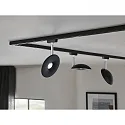Paulmann spot URAIL SPHERE, black matt dimmable