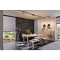 Paulmann URail LED Pendelleuchte LENTO, 100cm, 230V, 42W 2700K 2100lm, dimmbar, Metall, schwarz matt