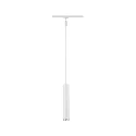 Paulmann URail Pendelleuchte CATALEJO, Ø 6.5cm, / L 35.3cm, 230V, GU10 max. 10W, Metall, Weiß / Chrom matt