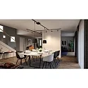 Paulmann URail ZigBee Mitteleinspeisung, 230V, max. max. 300W (150W LED), dimmbar, Kunststoff, schwarz matt