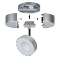 URail Fixpunkt-Adapter SINGLE SPOT BASE 230V, max. 50W, Kunststoff