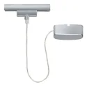 Paulmann Accessories for 1-Phase track system URAIL Electricity feed-in, max. 1000W, 230V, chrome matt