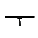 Paulmann URail Universal-Pendeladapter, 230V, max. 50W, Metall / Kunststoff, Schwarz matt