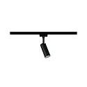 Paulmann 1-Phasen LED Schienenspot URAIL TUBO, 230V, 4.5W 3000K 160lm, dreh- und neigbar, Schwarz matt