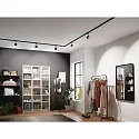 Paulmann 1-Phasen LED Schienenspot URAIL TUBO, 230V, 4.5W 3000K 160lm, dreh- und neigbar, Schwarz matt