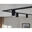Paulmann URail Spot TUBE, Ø 6.5cm / H 11.2cm, 230V, GU10 max.10W, black matt / chrome