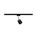 Paulmann URail Spot COVER, 230V, GU10 max.10W, rotatable and tiltable, black matt / chrome