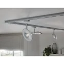 Paulmann spot URAIL SPHERE, chrome, chrome matt dimmable
