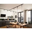 Paulmann 1-Phasen LED Schienenspot URAIL TUBO, 230V, 4.5W 4000K 170lm, dreh- und neigbar, Schwarz matt