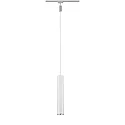 Paulmann 1-Phasen Pendelleuchte URAIL CATALEJO, 230V, GU10 max. 10W, Metall, Chrom matt / Weiß