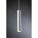 Paulmann 1-Phasen Pendelleuchte URAIL CATALEJO, 230V, GU10 max. 10W, Metall, Chrom matt / Weiß