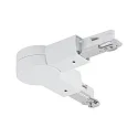 1-phase L-connector URAIL adjustable, white
