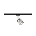 Paulmann spot URAIL BLOSSOM G9, smoky colour, black matt dimmable