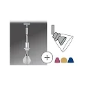 Paulmann pendant luminaire URAIL DECOSYSTEMS E14, chrome matt dimmable