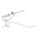 Paulmann Zubehör für Seilsystem LIGHT&EASY Stromeinspeisung, 1 Paar, max. 300W, 12V, Chrom matt