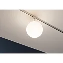 Paulmann 1-Phasen Schienenleuchte URAIL CEILING GLOBE SMALL, Ø 20cm, E14 max. 10W (exkl.), Chrom matt