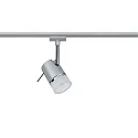 Paulmann 1-Phasen Schienenspot URAIL PIPE, GU10 max. 10W (exkl.), matt/Chrom