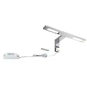 Paulmann LED Galeria Spiegel- und Aufschrankleuchte DOUBLE HOOK, IP44, 6.4W 2700K 560lm 100°, Chrom