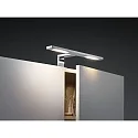 Paulmann LED Galeria Spiegel- und Aufschrankleuchte DOUBLE HOOK, IP44, 6.4W 2700K 560lm 100°, Chrom