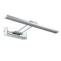 Paulmann LED Bilderleuchte GALERIA BEAM FIFTY, 230V, 7W 2700K 685lm, mit Gelenkarm, Chrom