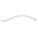 Paulmann Galeria Aufschrankleuchte LED ASSISTENT II, mit Bogenhalterung + Schrankschalter, inkl. 2x GU5.3 4W 2700K, Chrom