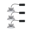 3er-Set Outdoor LED Einbauspot CALLA IP65, schwenkbar, 230V, je 6W 4000K 680lm 100°