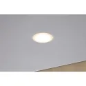 Paulmann recessed luminaire SUON DIM-TO-WARM Dim-To-Warm, set of 3 IP44, satin, white dimmable 480lm 2000K