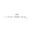 Clever Connect LED Treiber / Controller, 230V AC / sek. 12V DC, max. 12W, inkl 3-fach Verteiler, Weiß