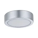 Paulmann CLEVER CONNECT Einzel-Möbelspot DISC, Aufbau + Einbau, 12V DC, 2.1W 2700- 6500K (CCT Switch), dimmbar, chrom matt