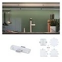 Paulmann straight connector BORDER, white matt
