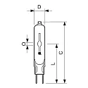 Philips Metallhalogen Entladungslampe MASTERC CDM-TC ELITE 1CT, 39,1W, G8,5, 4200K, 3800lm