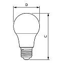 Philips LED lamp CorePro LEDbulb A60 E27 8W 806lm 2700K 180° CRI 80 