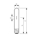 Philips metal halide lamp HPI-T PRO T65 E40 4300K CRI 60-69 