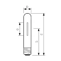 Philips Philips Natriumdampf-Hochdrucklampe SON-T46 Plus PIA, E40, 150W