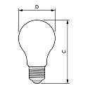 Philips LED lamp MASTER Value LEDBulb A60 E27 3,4W 470lm 2700K CRI 90 dimmable