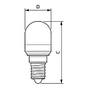 Philips LED lamp CorePro LED T25 E14 1,7W 150lm 2700K 240° CRI 80 