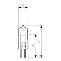 Philips Philips 5761, 6V, G4, 30W, medizinische Beleuchtung