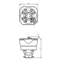 Philips Halogenlampe MSD PLATINUM 21 R 1CT/8, 470W, 8000K, 23000lm
