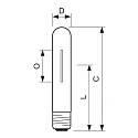 Philips Hochdrucknatriumdampflampe MST SON-T APIA PLUS XTRA 1SL/12, 105W, E40, 2000K, 11550lm