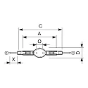 Philips Metallhalogendampflampe MST MHN-SB K12s-7 WH HO, 2100W, 5600K, 400V