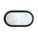 outdoor wall luminaire SUPERDELTA OVALE E27 IP54, black 