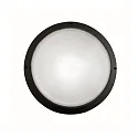 outdoor wall luminaire SUPERDELTA TONDO E27 IP54, black 