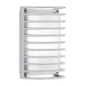 outdoor wall luminaire NIKKO+27/G E27 IP65, grey, lacquered 