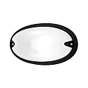 wall and ceiling luminaire CHIP OVALE 30 E27 IP55, black 