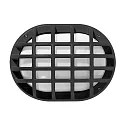 outdoor wall luminaire EKO+19/G E27 IP66, anthracite, lacquered 